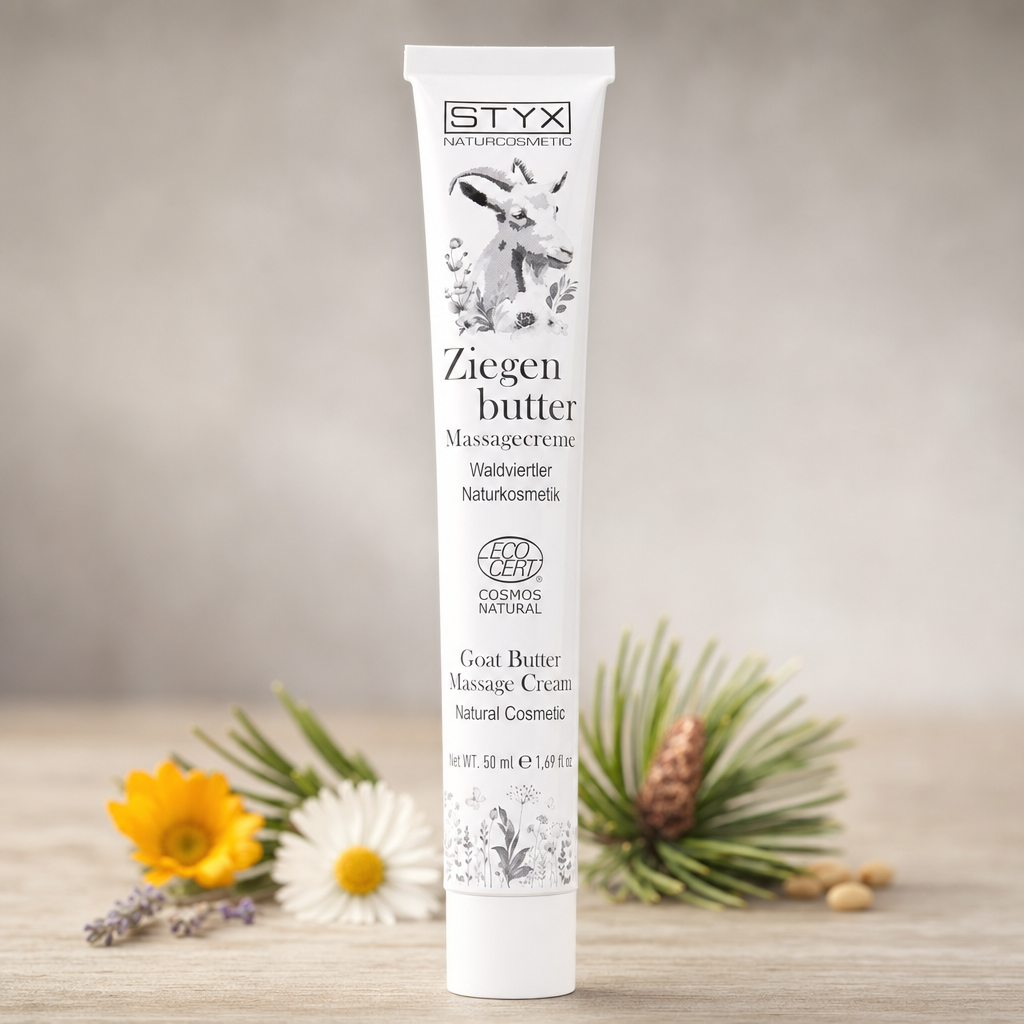 Goat butter massage cream