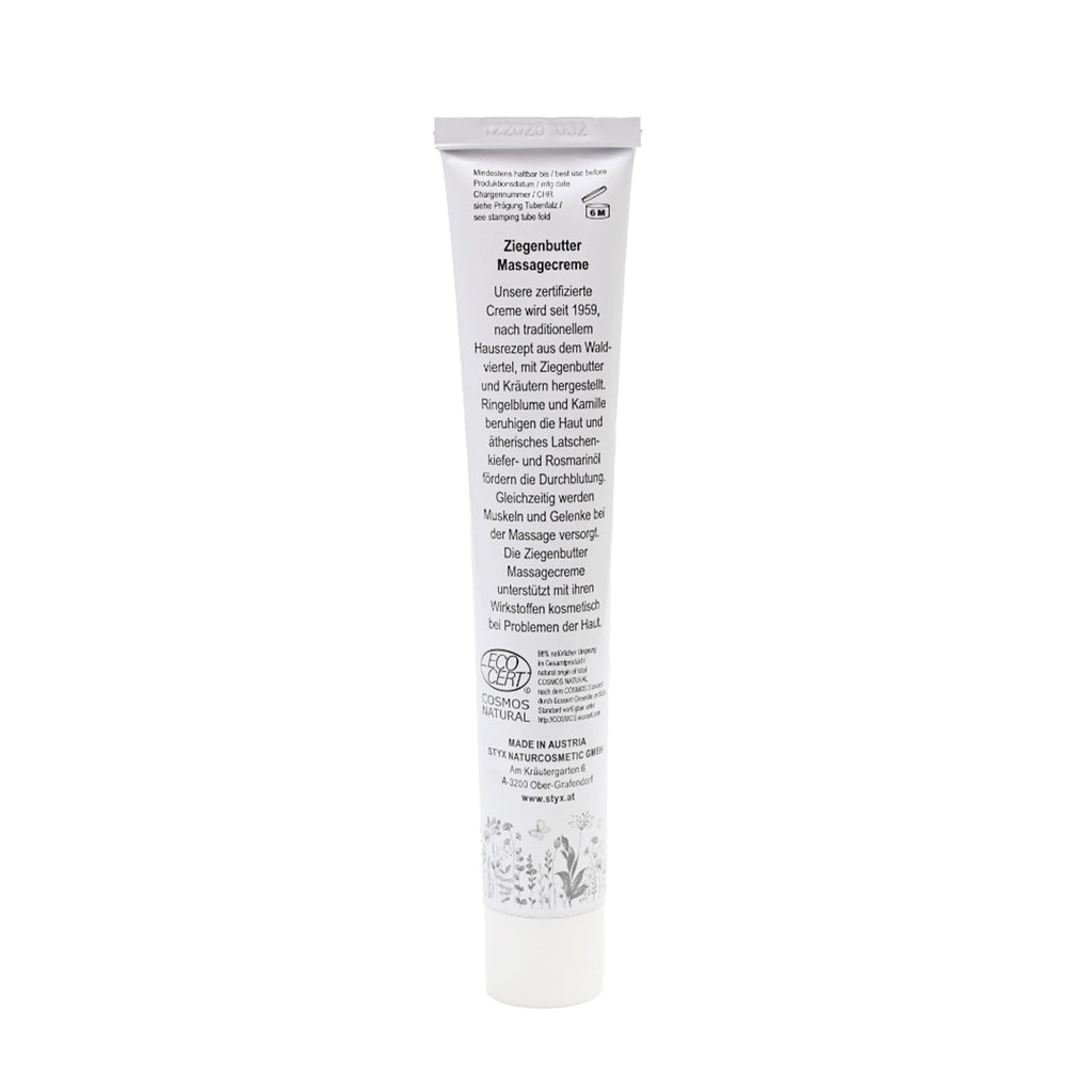 Goat butter massage cream